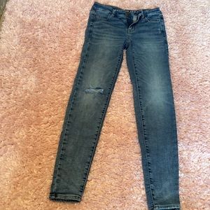 Blue American eagle jeans